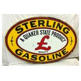 DSP 7FT.X5FT. STERLING GASOLINE SIGN