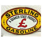 CLOSEUP GAS SIGN W/ BAND