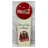 1947 SST COKE PILLAR SIGN W/CARTON 16X54