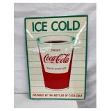 NICE VERTICAL ICE COLD COKE 20X28