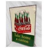 1952 SST TAKE HOME A CARTON COKE 20X28
