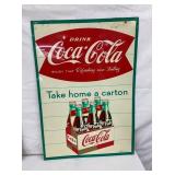 1962 SST COKE FISHTAIL W/ CARTON 20X28