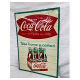 1962 SST COKE FISHTAIL W/ CARTON 20X28