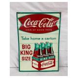 1959 COKE FISHTAIL KING SIZE 20X28
