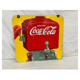 SIDE 2 PORC. COCA COLA SIGN
