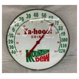 18IN MT. DEW YA-HOOO! THERMOMETER