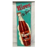 SST EMB. HIRES SIGN W/ BOTTLE 14X41
