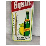 CLOSEUP VIEW THERMOMETER