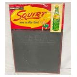 SST EMB. SQUIRT MENU W/BOY/BOTTLE 20X28