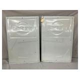 THESE ARE NICE HEAVY METAL NOS SIGNS