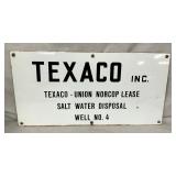 SSP TEXACO INC SIGN 24X12