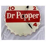 CLOSEUP VIEW DR. PEPPER CLOCK 1961