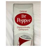 CLOSEUP SELF FRAMED DR. PEPPER SIGN