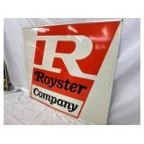 1970 SST ROYSTER COMPANY SIGN 48X42