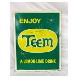 SST EMB. TEEM LEMON LIME 27X34