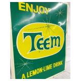 SST EMB. TEEM LEMON LIME 27X34