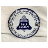 8IN SSP BELL SYTEM SIGN