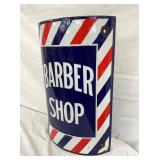 PORC. CONVEX BARER SHOP SIGN