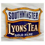 DSP LYONS TEA DEALER SIGN 22X17