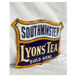 DSP LYONS TEA DEALER SIGN 22X17
