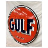 6FT. DSP GULF DEALER SIGN