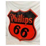 1955 6FT. DSP PHILLIPS 66 SIGN