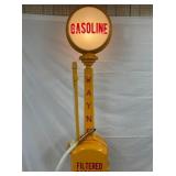 W/ LIGHTED GASOLINE GLOBE