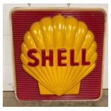 EMB. CONVEX SHELL CAN SIGN 58X60