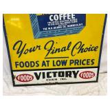 VICTORY FOODS CO. SIGN