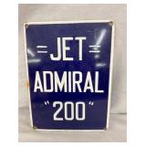 SSP JET ADMIRAL 200 SIGN 9X12