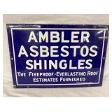 SSP AMBLER SHINGLES SIGN 19X13