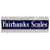 SSP FAIRBANKS SCALES SIGN 44X9