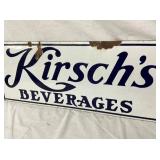SSP KIRSCHS BEVERAGES SIGN 30X12