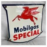 CLOSEUP VIEW PORC. SIGN