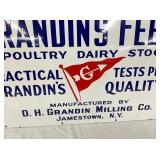 SSP GRANDINS FEEDS SIGN 30X18