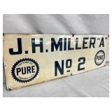 CLOSEUP VIEW PORC. SIGN