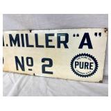 SSP JH MILLER A #2 SIGN 28X10