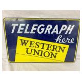 SIDE 2 PORC. TELEGRAPH SIGN