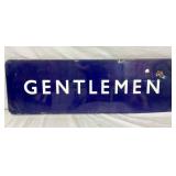 SSP GENTLEMEN SIGN 36X12