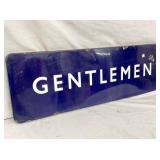 SSP GENTLEMEN SIGN 36X12