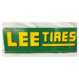 SST LEE TIRES SIGN 24X8