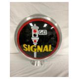 15IN SIGNAL CONTEMPORARY GAS PUMP GLOBE 