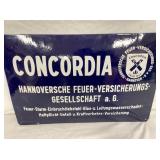 CLOSE UP VIEW CONCORDIA SIGN 