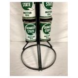 BOTTOM VIEW ATLANTIC OIL RACK 