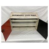 INSIDE VIEW CHAMPION SPARKPLUG CABINET