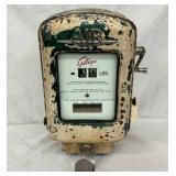 RARE ALL ORIGINAL WALL MOUNT GILBARCO AIR METER