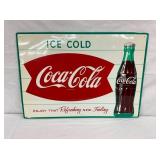 SST ICE COLD COCA-COLA FISHTAIL SIGN