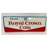 SST EMB. ROYAL CROWN COLA SIGN