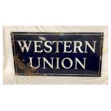 SIDE 2 PORC. WESTERN UNION SIGN