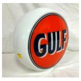 LEFTSIDE MILKGLASS GLOBE